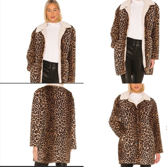 Sanctuary Sierra Faux Fur  🐆 Coat (S) - Picture 15 of 16